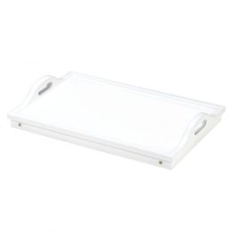 Accent Plus White Folding Tray