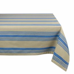 DII Sailor Stripe Tablecloth 52X52