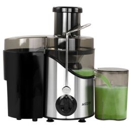 AICOOK Centrifugal Self Cleaning Juicer and Juice Extractor in Silver